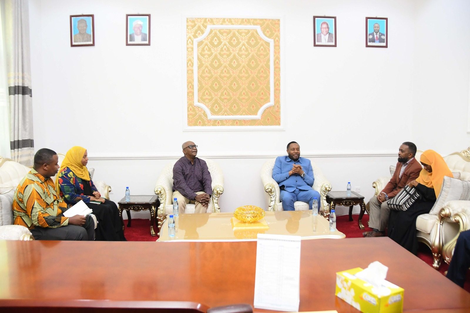 ZACSO briefs the Speaker of the Zanzibar House of Representatives